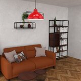 Luster na sajli SVEN 1xE27/15W/230V, crvene boje | Eponuda.com