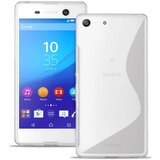  Gumijasti / gel etui S-Line za Sony Xperia M5 - prozorni Cene