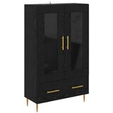  Highboard s ladicama Crni hrast 69,5 x 31 x 115 cm | Eponuda.ba