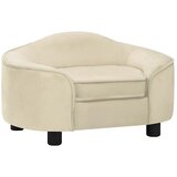SOFA za pse krem 67 x 47 x 36 cm plišana Cijene