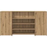  Sprejemna miza artisan hrast 200x50x103,5 cm inženirski les | Shoptok.si