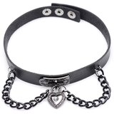 Master Series Gothic Heart Chain Choker Cene