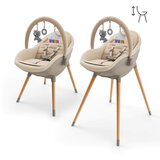 Kinderkraft Hranilica Fini UP 3u1, Beige | shoptok.hr