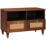 TV ormar s ladicama Smeđa 70 x 33,5 x 46 cm Čvrsto drvo manga | shoptok.hr