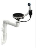 Sink Solution Sifon POP-UP granit / black Cene