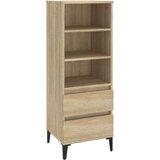  Visoka komoda hrasta sonome 40x36x110 cm od konstruiranog drva | shoptok.hr
