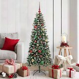vidaXL Umestno božično drevo med 150 LED Zelena 66 x 66 x 150 cm | Shoptok.si