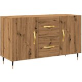  Komoda boja hrasta artisan 100 x 36 x 60 cm konstruiranog drva | shoptok.hr