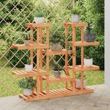  Stalak za cvijeće 110 x 25 x 110,5 cm od masivne jelovine | shoptok.hr