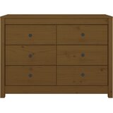  Bočni ormarić boja meda 100 x 40 x 72 cm od masivne borovine | Eponuda.ba
