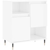 Maison Chic Komoda - Predalnik visok sijaj bela 60x35x70 cm inženirski les, (21722685) Cene