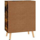 vidaXL komoda dimljeni hrast 60x30x72 cm iverna plošča | Shoptok.si