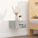 vidaXL Stenska nočna omarica betonsko siva 35x35x20 cm | Shoptok.si