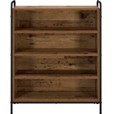  Ormar za cipele 76 x 36 5 x 93 cm Konstruirano drvo Staro drvo - Staro drvo 76 x 36 5 x 93 cm 4 police bez vrata | shoptok.hr