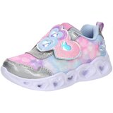 Skechers Tenisice 'HEART LIGHTS - LOVIN REFLECTION' svijetloplava / ljubičasta / roza / srebro | shoptok.hr