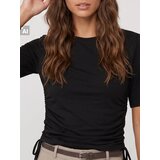 Sinsay Pamučna bluza s podesivim naborima | shoptok.hr