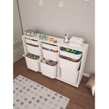 Hanah home višenamenska komoda bofi white | ePonuda.com