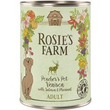 Rosie's Farm Adult 6 x 400 g - Divjačina & fazan z lososom Cene