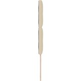  LED glava kreveta S LED lampica Krema 90 cm Poliester | shoptok.hr