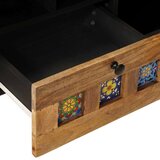 TV ormar Prirodna 100 x 33 5 x 46 cm Čvrsto drvo manga - Prirodna | shoptok.hr