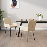 Furnova Jedilni stoli 2 kosa krem blago, (21929271) u