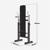 GORILA SPORTS Podesiva benč klupa sa stalkom i setom tegova (38 kg) | Eponuda.com