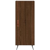  Komoda boja smeđeg hrasta 34,5 x 34 x 90 cm konstruirano drvo | shoptok.hr