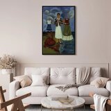  Slika - Frida Kahlo – Memory (The Heart) 80x120 U crnom drvenom okviru | shoptok.hr