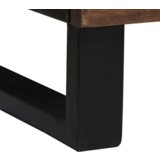 vidaXL stransko pohištvo 40x33.5x75 cm iz trdnega mangovega lesa | Shoptok.si