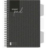 STREET Blok kolegij A5/D PAD BLACK 100L sa pregradama 67131 Cijene