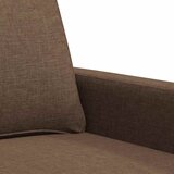  Fotelja smeđa 60 cm od tkanine | Shoptok.si