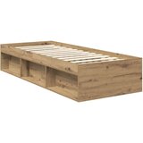  Okvir za krevet Umjetnička hrastovina 75 x 190 cm | shoptok.hr