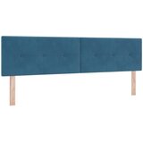  Boxspring krevet s madracem Tamno plava 180 x 200 cm Baršun | shoptok.hr