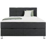 Mömax Postelja Boxspring Oviedo, Antracit,160x200 | Shoptok.si