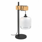 Brilagi Stona lampa NUBILA 1xE27/40W/230V braon/crna/bela Slike