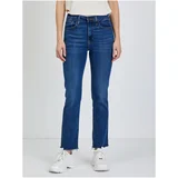 Levi's Levi&#39;s Dark Blue Women&#39;s Straight Fit Jeans Levi&#39;s® 724 - Women