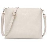 Vuch Crossbody torba Coalie Suede Creme, 20 x 24 cm | shoptok.hr