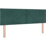Box Spring Krevet s Madracem Tamnozelena 140x190 cm Baršun | shoptok.hr