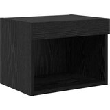  Set omare za televizijo na steni 5 pcs Črna Orehovina Konstruiran les, (5000132402) | Shoptok.si
