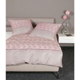 Janine posteljnina 135/200 cm mako saten svetlo siva, pink, roza | Shoptok.si