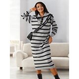 Resti Women's long sweater dress in stripes | Shoptok.si