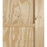 vidaXL Klizna vrata s setom hardvera 83x232 cm čvrsto drvo bor | shoptok.hr