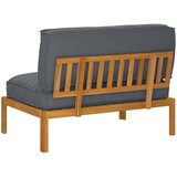  Set sofe Antracit 120 x 92 x 69 cm Čvrsto drvo akacije | shoptok.hr