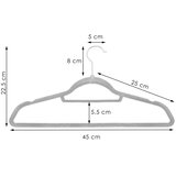  Hg0063 baršunaste vješalice 20 kom. | shoptok.hr