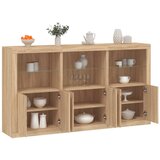 vidaXL Komoda s LED svjetlima boja hrasta sonome 181 5x37x100 cm Cijene