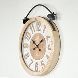 Zidni sat 1x AA, prečnika 50 cm, bež | Eponuda.com