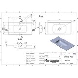 Miraggio Umivaonik Della 900 | shoptok.hr