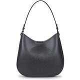 Karl Lagerfeld Torbice za na ramo K/CIRCLE HOBO BAG PERFORATED Črna | Shoptok.si