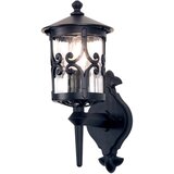 Elstead Lighting Elstead Hereford Zunanja stenska svetilka z 1 lučjo, črna, E27, (22100275) | Shoptok.si