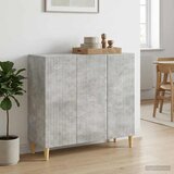  Kreveta Betonska siva 89 x 34,5 x 80 cm Konstruirano drvo | shoptok.hr